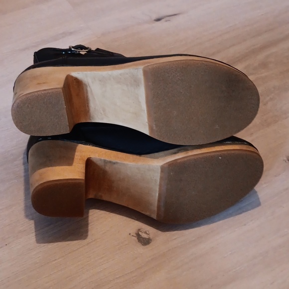 Steve Madden black leather Olaaf booties - Picture 4 of 6